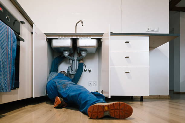 Professional Leak Detection technician working in Mayville, WI